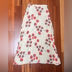 VRG GRL Tomato Skirt “Brie Midi Skirt”
